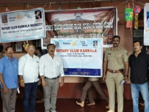 ರೋಟರಿ ಕ್ಲಬ್ ಕಾರ್ಕಳ : ಡ್ರಗ್ಸ್ ಮುಕ್ತ ಕರ್ನಾಟಕ ಜನಜಾಗೃತಿ ರಥಯಾತ್ರೆ