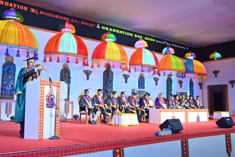 ಆಳ್ವಾಸ್ ಶಿಕ್ಷಣ ಪ್ರತಿಷ್ಠಾನ : ಪದವಿ ಪ್ರದಾನ ಸಮಾರಂಭ